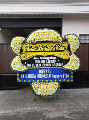 Papan Bunga Duka di Batununggal
