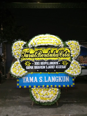 Papan Bunga Duka di Batununggal