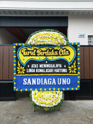 Papan Bunga Duka di Batununggal